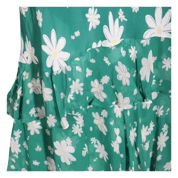 New Free People Robe Evelyn RIXO Maxi Dress Size Large - Picture 7 of 14